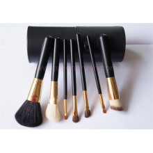 Goat Hair 7PCS Cosmetic Makeup Brush Kits with Case